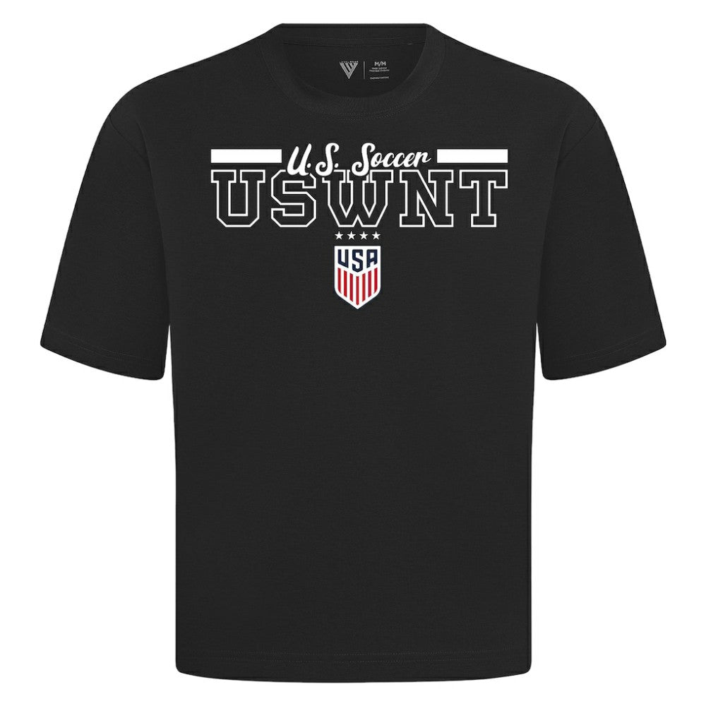USWNT Levelwear Vanguard Luxe Signature T-Shirt - Black online
