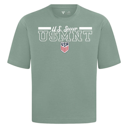USMNT Levelwear Vanguard Luxe Signature T-Shirt - Green for sale