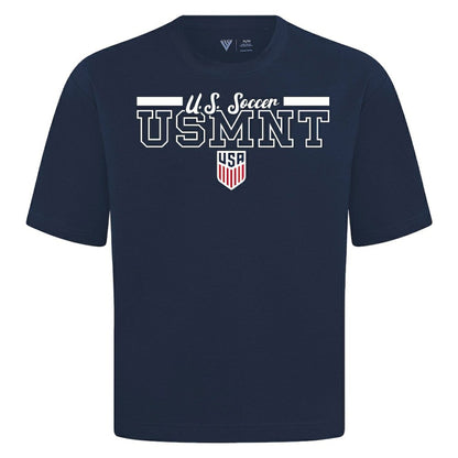 USMNT Levelwear Vanguard Luxe Signature T-Shirt - Navy discount
