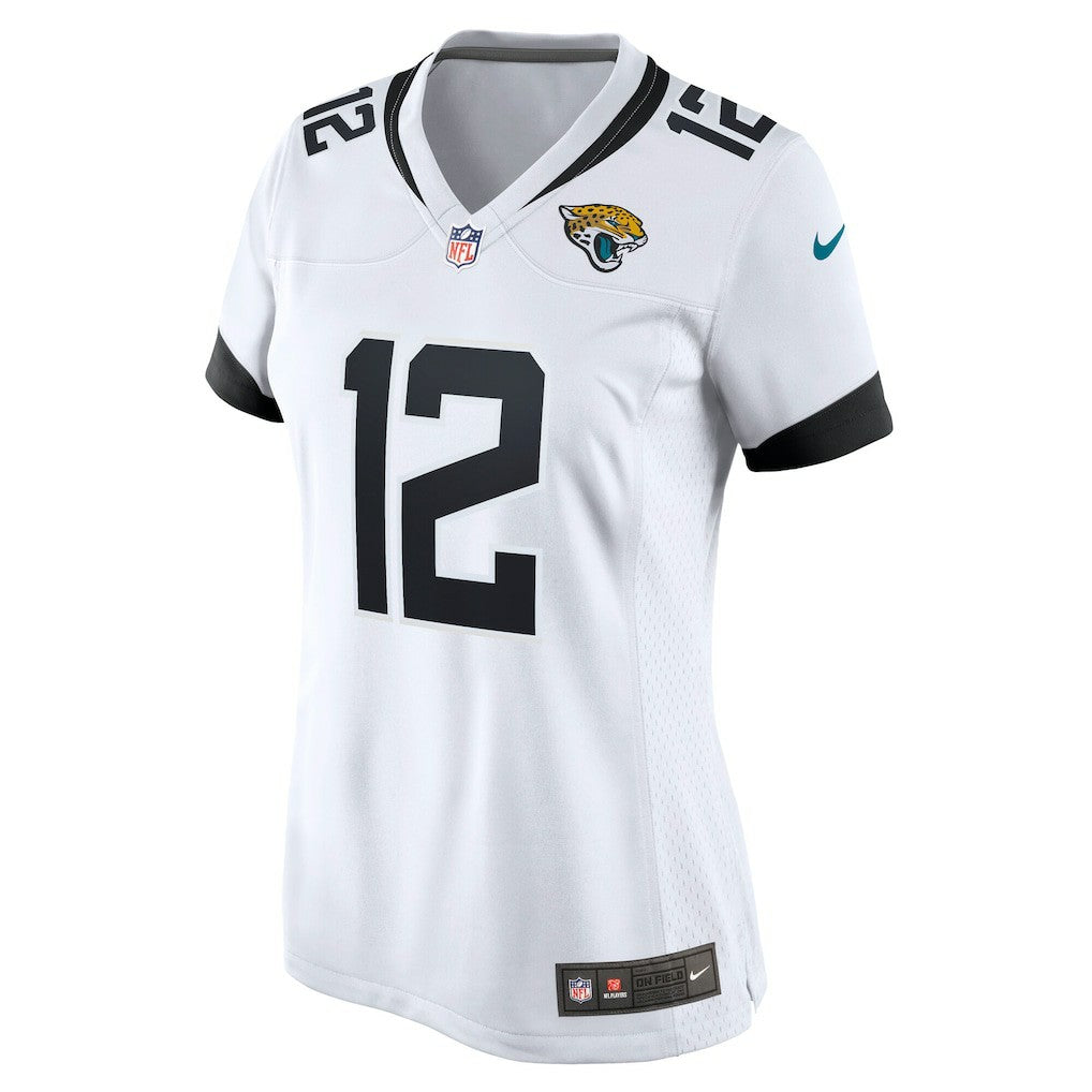 Travis Hunter Jacksonville Jaguars Women's Game Jersey - White | Nike for sale