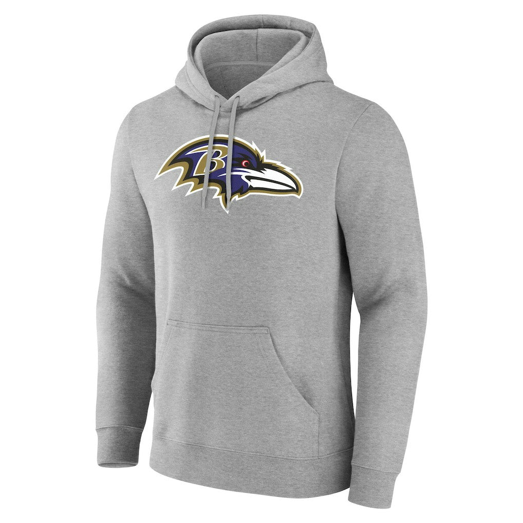 Baltimore Ravens Big & Tall Team Authentic Custom Hoodie - Gray online