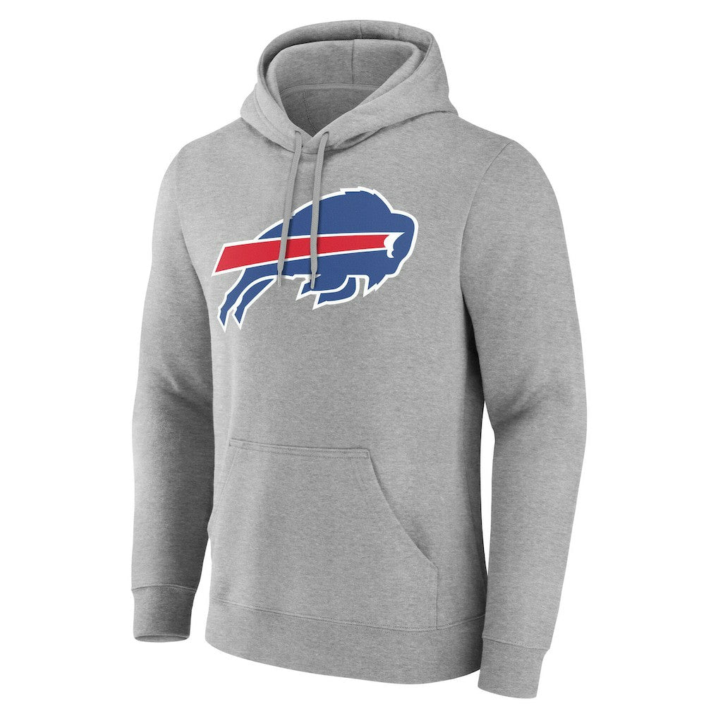 Buffalo Bills Big & Tall Team Authentic Custom Hoodie - Gray for sale