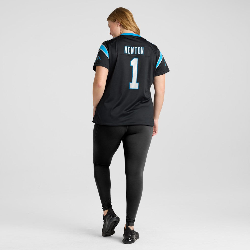 Cam Newton Carolina Panthers Women's Team Retired Game Jersey - Black | Nike for sale