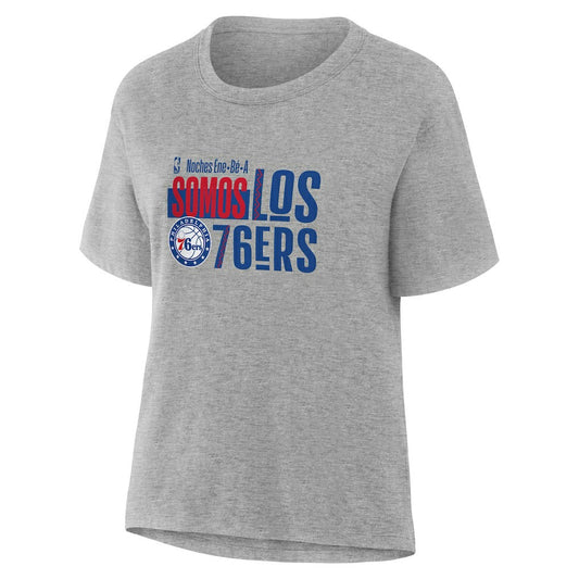 Philadelphia 76ers Women's Noches Training T-Shirt - Gray sale