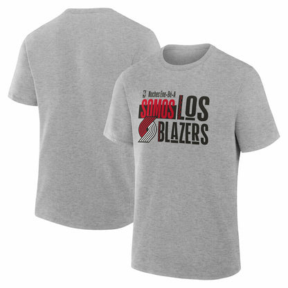 Portland Trail Blazers Noches Training T-Shirt - Gray for sale