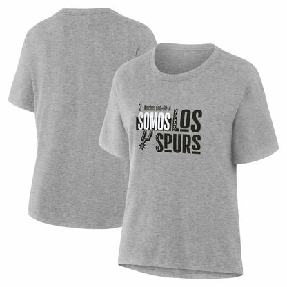 San Antonio Spurs Women's Noches Training T-Shirt - Gray cheap