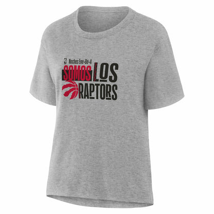 Toronto Raptors Women's Noches Training T-Shirt - Gray sale