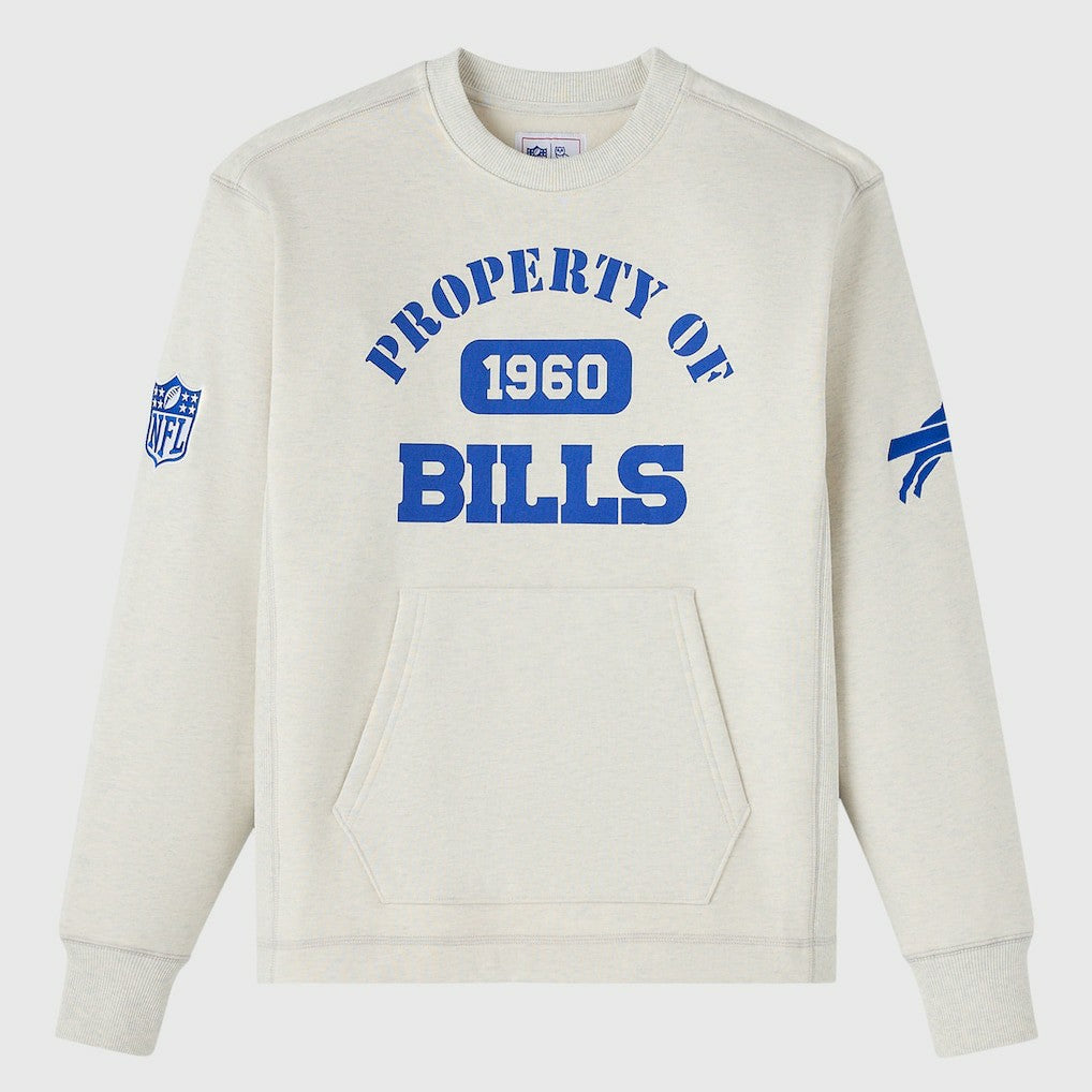 Buffalo Bills OVO x NFL Unisex Fleece Sweatshirt - Heather Gray sale