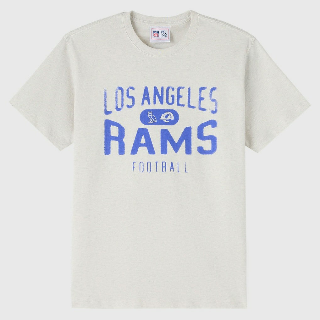 Los Angeles Rams OVO x NFL Unisex T-Shirt - Heather Gray for sale