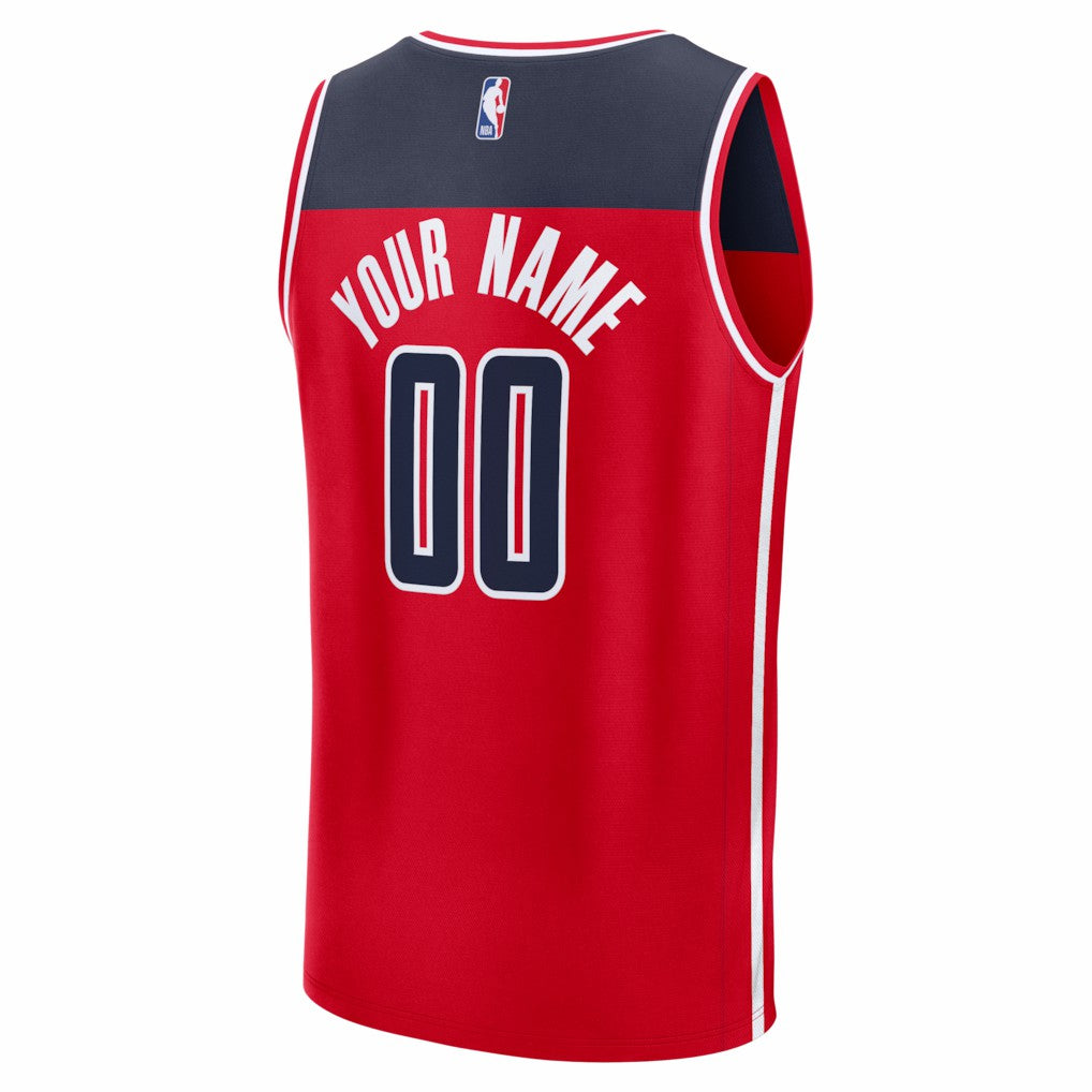 Washington Wizards Fastbreak Custom Jersey - Red - Icon Edition | Fanatics sale