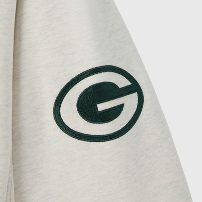 Green Bay Packers OVO x NFL Unisex Fleece Sweatshirt - Heather Gray cheap