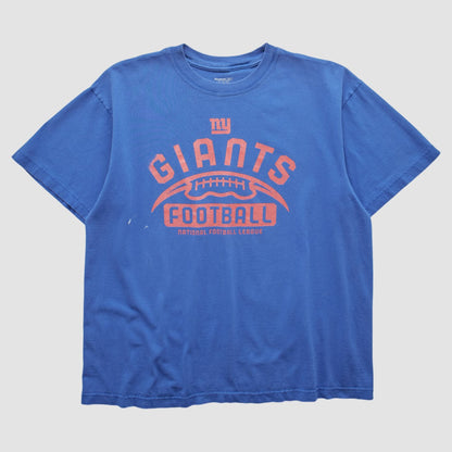 New York Giants Reebok 2000s T-shirt - Blue Vintage online