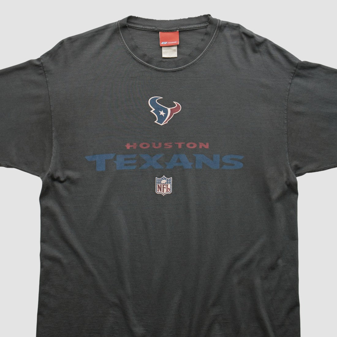 Houston Texans Reebok 2000s T-shirt - Charcoal Vintage on sale