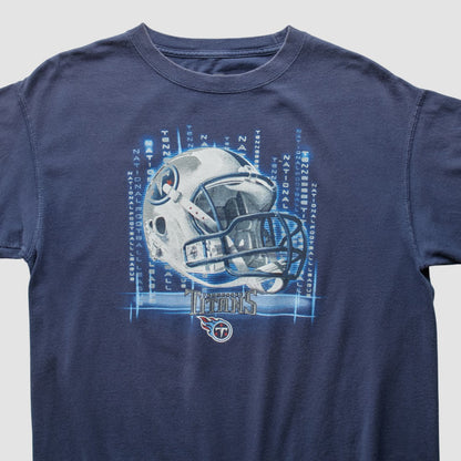 Tennessee Titans 2000s T-shirt - Navy Vintage on sale