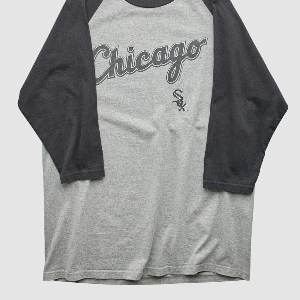 Chicago White Sox Lee Apparel 2000s T-shirt - Heather Gray Vintage