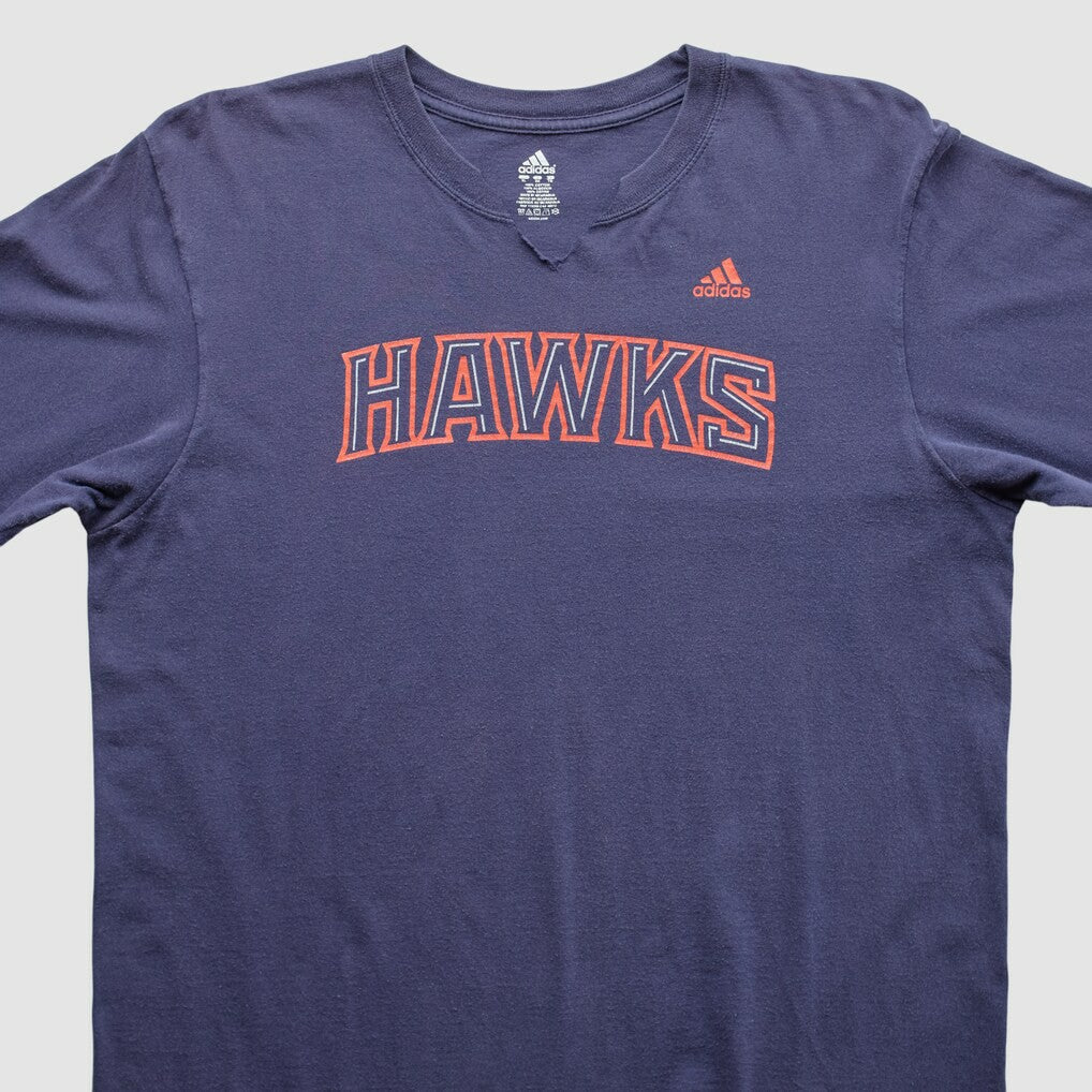 Atlanta Hawks 2000s Long Sleeve T-shirt - Navy Vintage | Adidas discount