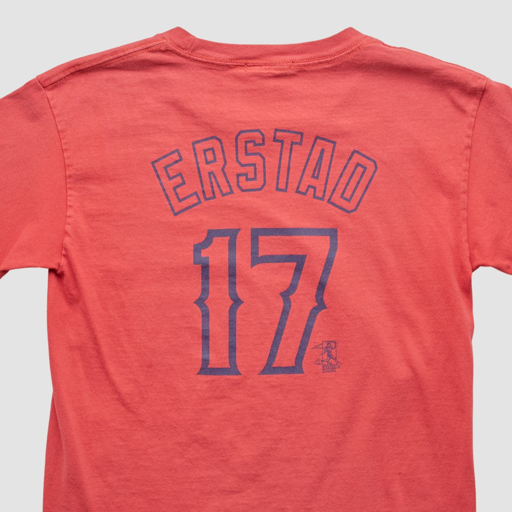 Los Angeles Angels Majestic 2000s T-shirt - Red Vintage