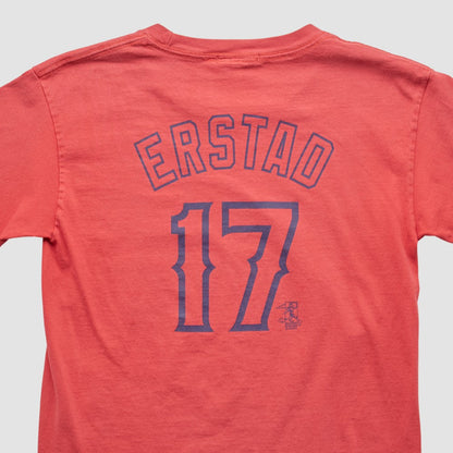 Los Angeles Angels Majestic 2000s T-shirt - Red Vintage