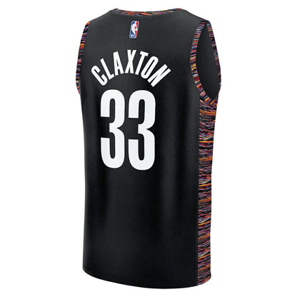 Nic Claxton Brooklyn Nets 2025/26 City Edition Fast Break Jersey - Black | Fanatics discount