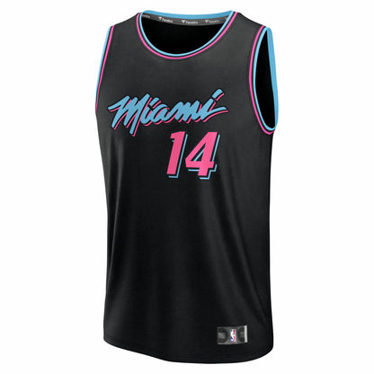 Tyler Herro Miami Heat 2025/26 City Edition Fast Break Jersey - Black | Fanatics sale