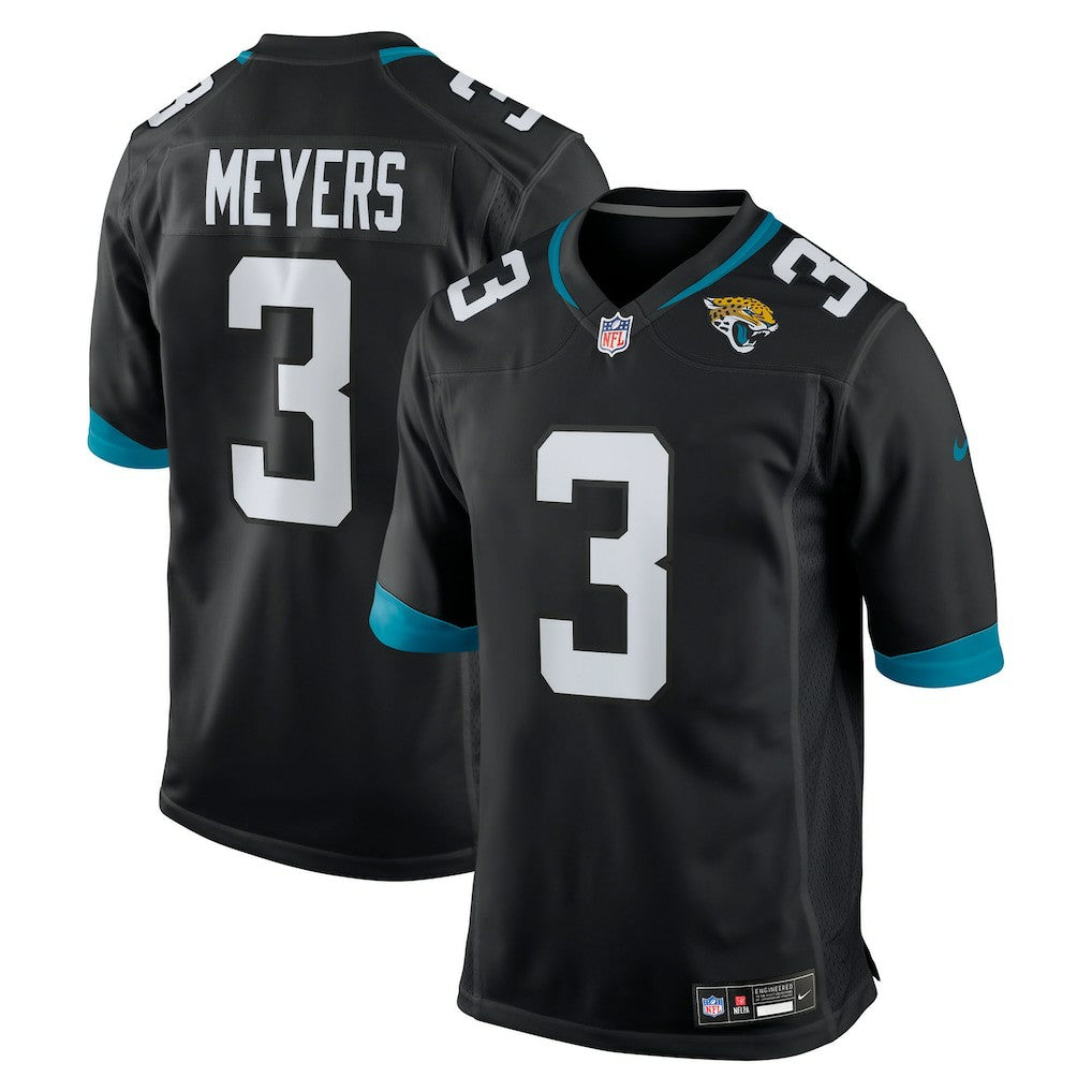 Jakobi Meyers Jacksonville Jaguars Alternate Game Jersey - Black | Nike outlet