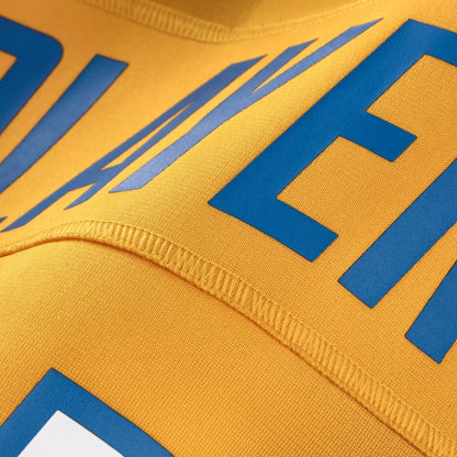 Oronde Gadsden Los Angeles Chargers Alternate Charger Power Game Jersey - Gold | Nike for sale