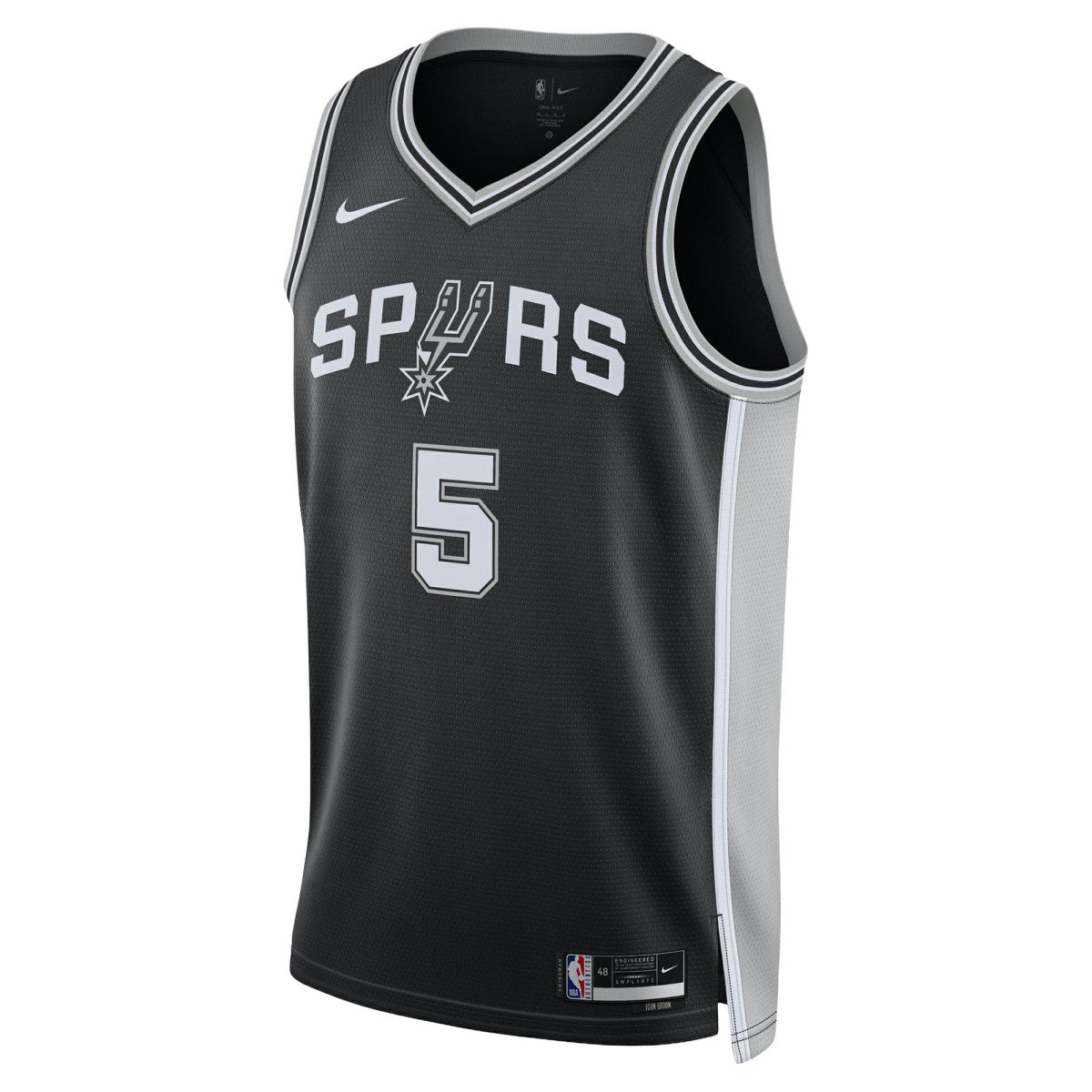 Stephon Castle San Antonio Spurs Unisex Swingman Jersey - Icon Edition - Black | Nike shop