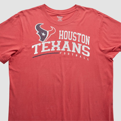 Houston Texans Reebok 2000s T-shirt - Red Vintage online