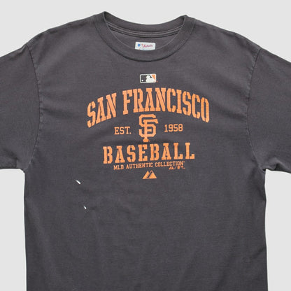 San Francisco Giants 2010 T-shirt - Charcoal Vintage