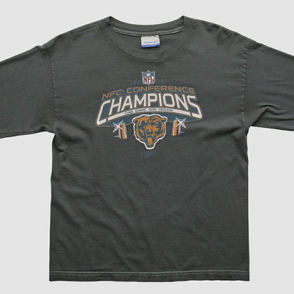 Chicago Bears Reebok 2000s Long Sleeve T-shirt - Charcoal Vintage outlet