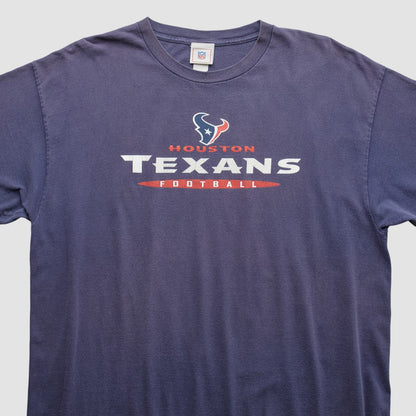 Houston Texans NFL 2000s T-shirt - Navy Vintage for sale
