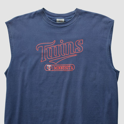 Minnesota Twins MLB 2000s Tank - Navy Vintage