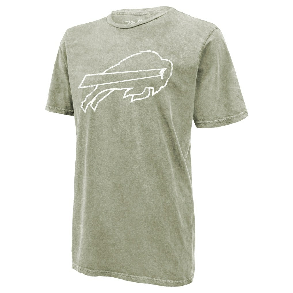 Josh Allen Buffalo Bills Majestic Threads Mineral Wash Name & Number T-Shirt - Moss Green on sale