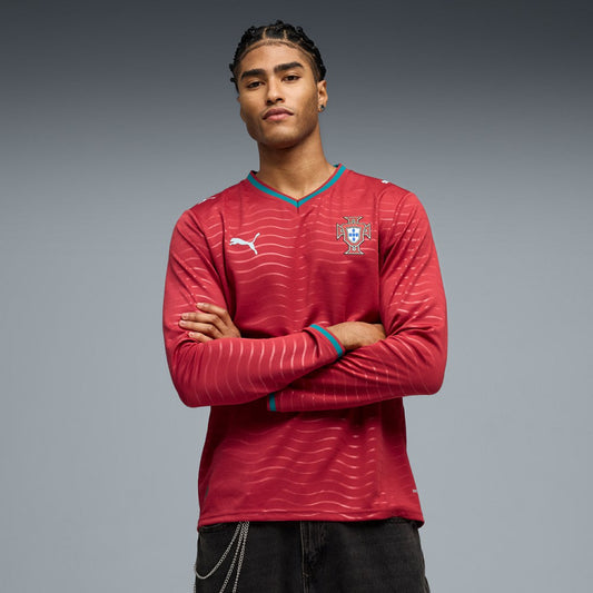 Portugal National Team 2026 Home Replica Long Sleeve Jersey - Red | Puma sale