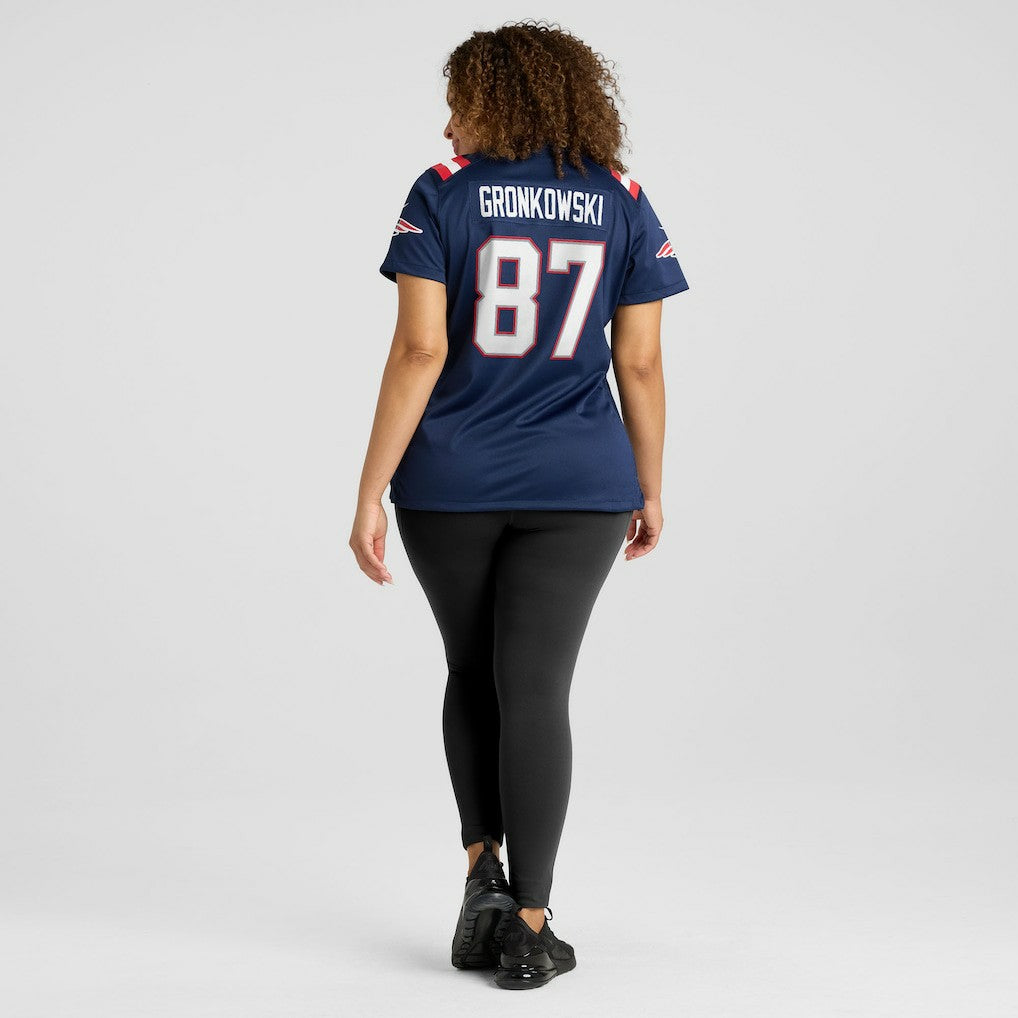 Rob Gronkowski New England Patriots Women's Team Retired Player Game Jersey - Navy | Nike online