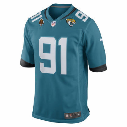 Arik Armstead Jacksonville Jaguars Team Walter Payton Man of the Year Game Jersey - Teal | Nike sale