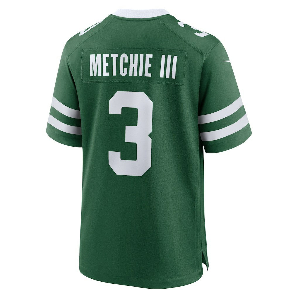 John Metchie III New York Jets Team Game Jersey - Legacy Green | Nike online