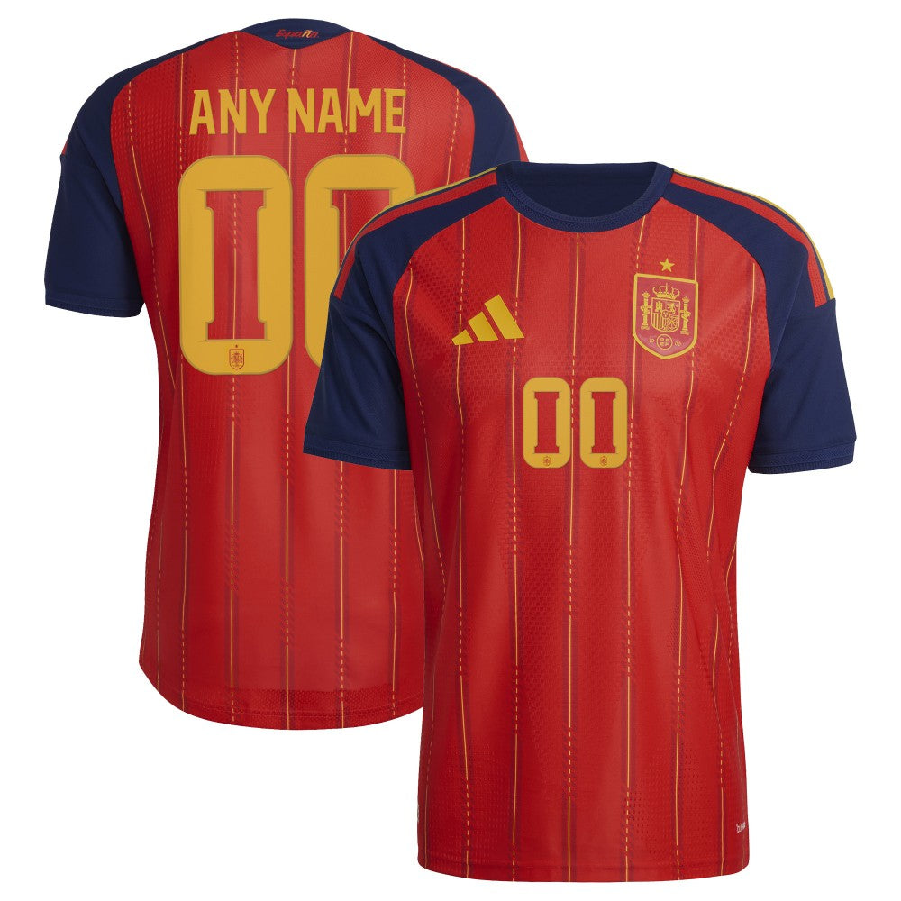 Spain National Team FIFA x World Cup 2026 Home On Field Custom Jersey - Red | Adidas online