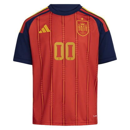 Spain National Team Youth FIFA x World Cup 2026 Home Replica Custom Jersey - Red | Adidas discount