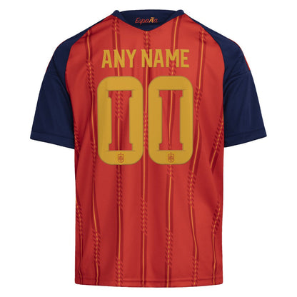 Spain National Team Youth FIFA x World Cup 2026 Home Replica Custom Jersey - Red | Adidas discount