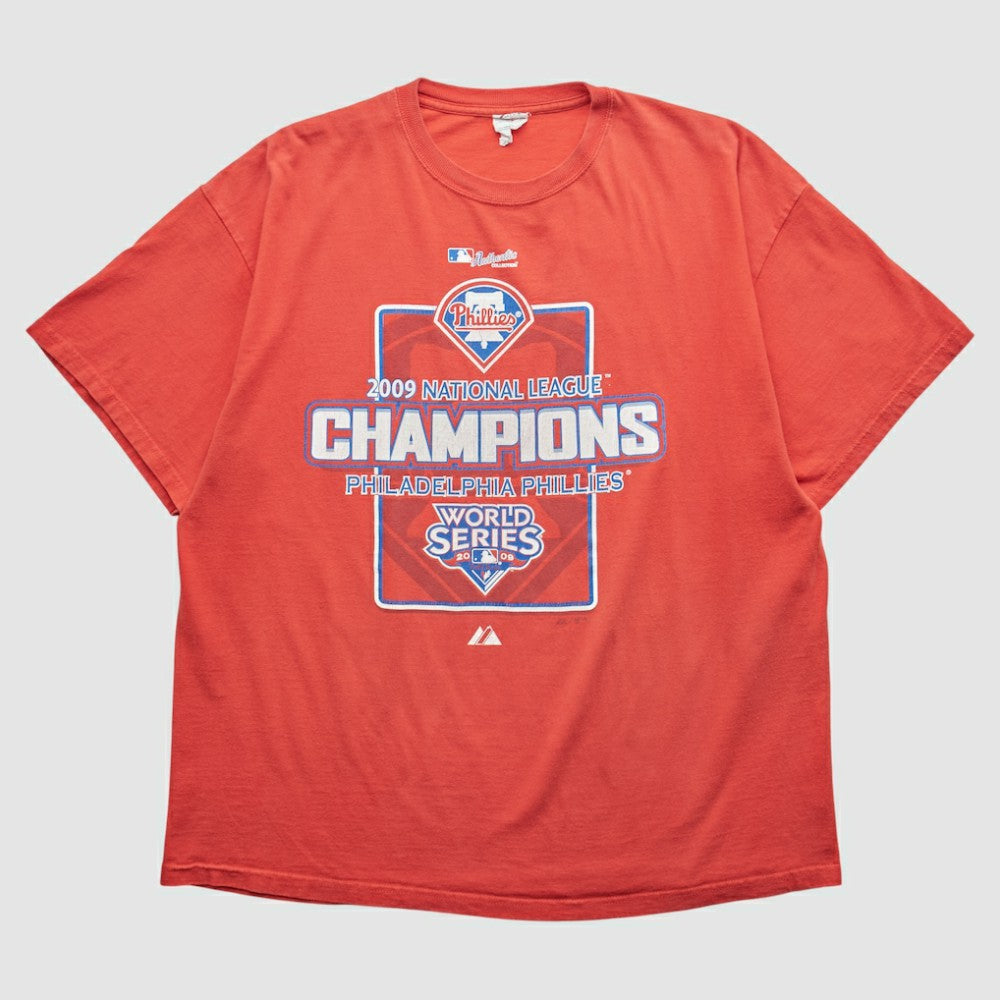 Philadelphia Phillies Delta 2009 T-shirt - Red Vintage