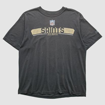 New Orleans Saints Reebok 2000s T-shirt - Black Vintage on sale