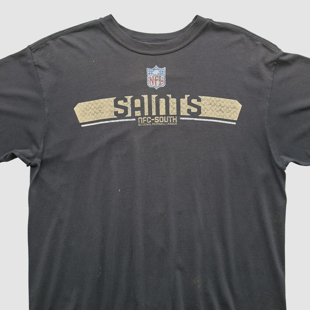New Orleans Saints Reebok 2000s T-shirt - Black Vintage on sale