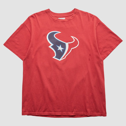 Houston Texans Team Edition Apparel 2000s T-shirt - Red Vintage cheap