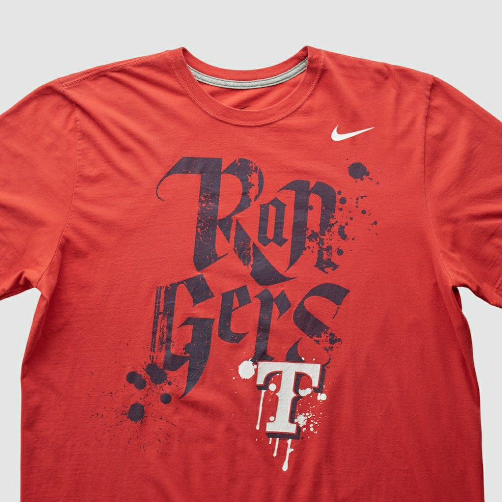 Texas Rangers 2010s T-shirt - Red Vintage | Nike