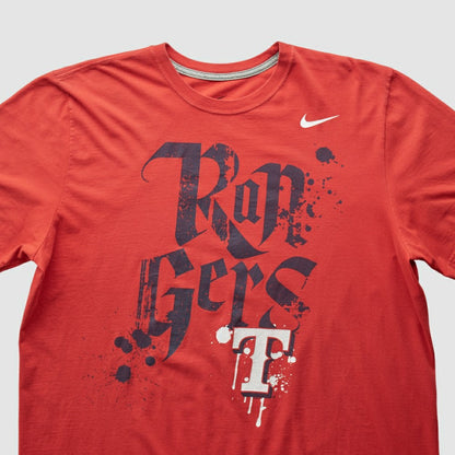 Texas Rangers 2010s T-shirt - Red Vintage | Nike