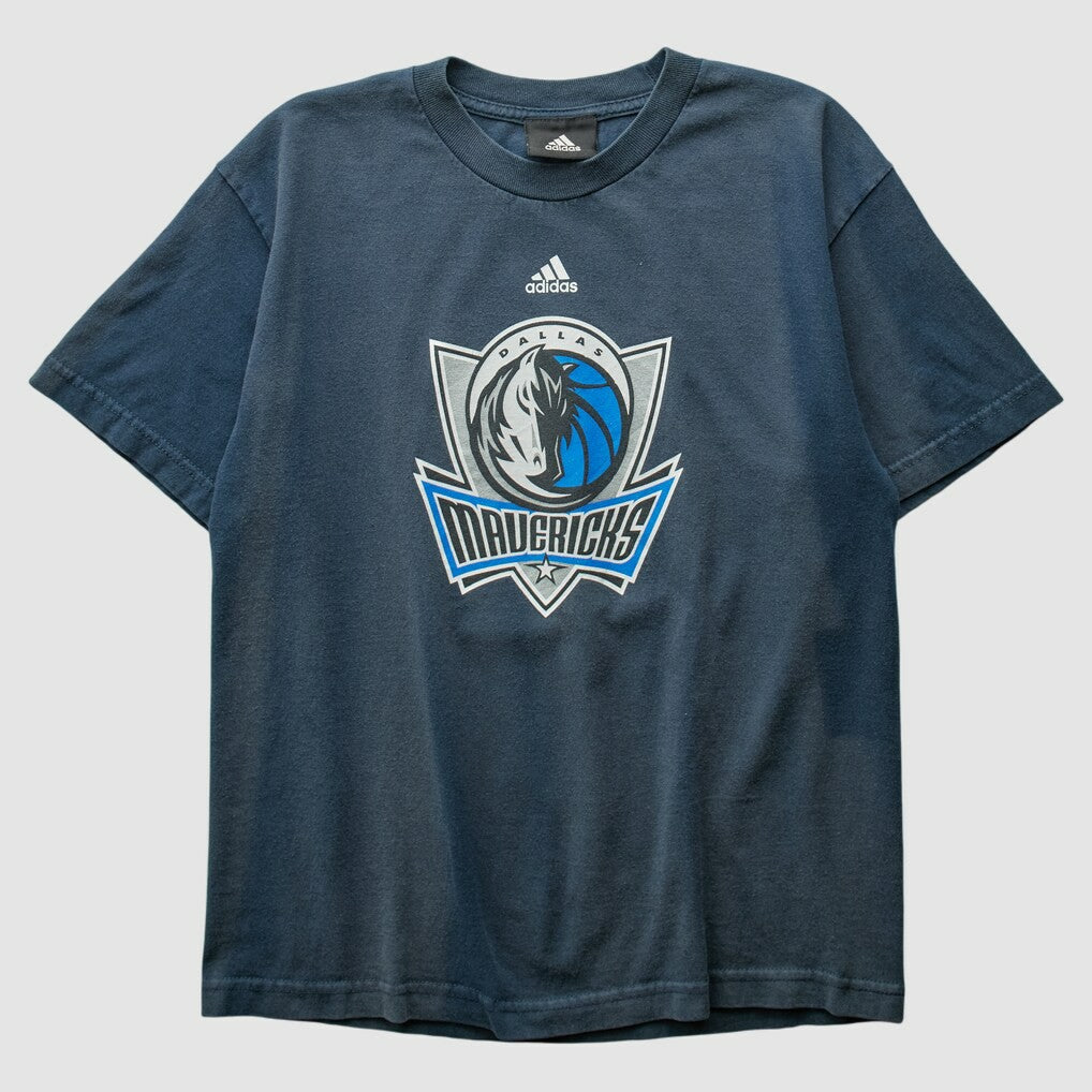 Dallas Mavericks 2010s T-shirt sale - Navy Vintage | Adidas discount