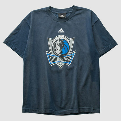 Dallas Mavericks 2010s T-shirt sale - Navy Vintage | Adidas discount