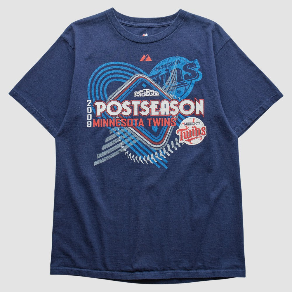 Minnesota Twins Majestic 2009 T-shirt - Navy Vintage