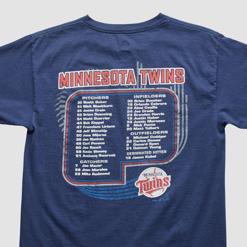 Minnesota Twins Majestic 2009 T-shirt - Navy Vintage